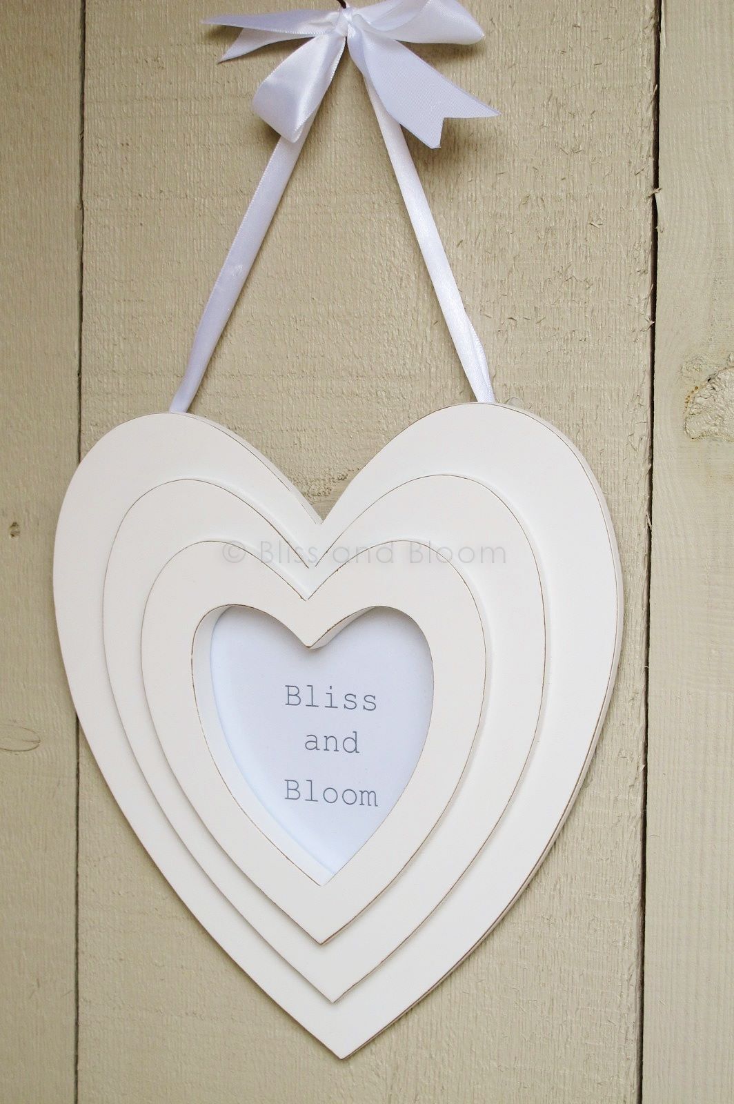 Large heart picture frame Bliss and Bloom